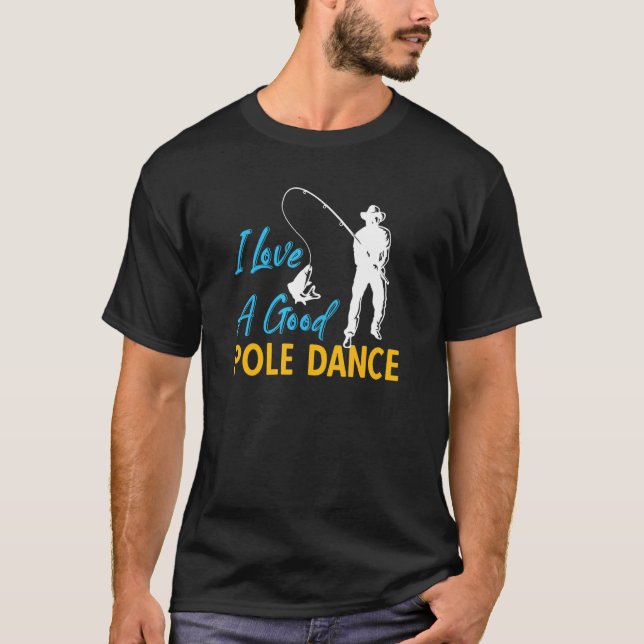 Fiskekläder för män t shirt (Framsida)