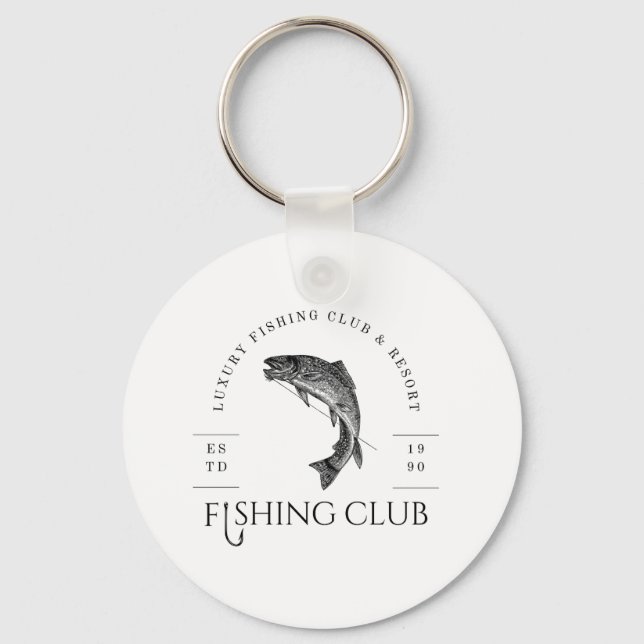 Fiskeklubb Nyckelring (Framsida)