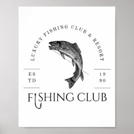 Fiskeklubb Poster