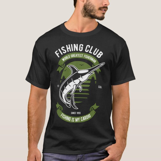 Fiskeklubb T Shirt (Framsida)