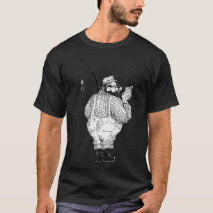 Fiskeklubbssköld T Shirt