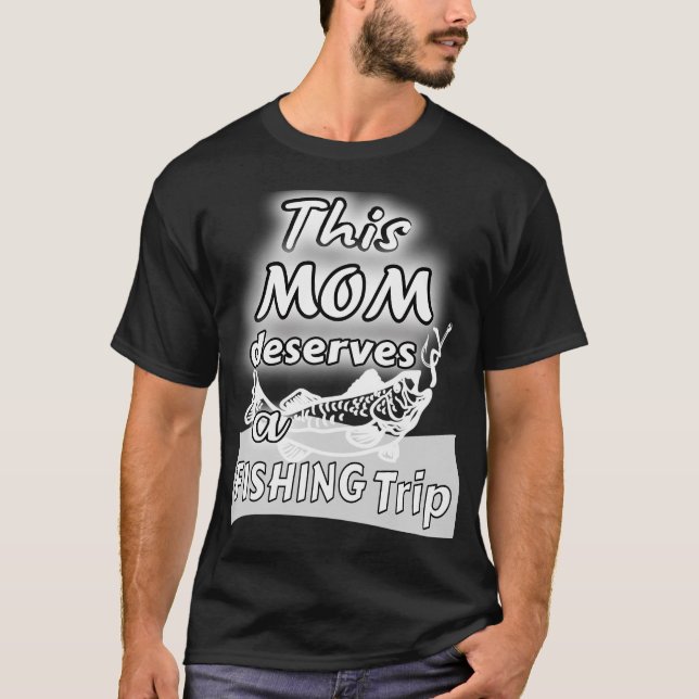 Fiskekompis Mamma Pappa & Jag T Shirt (Framsida)