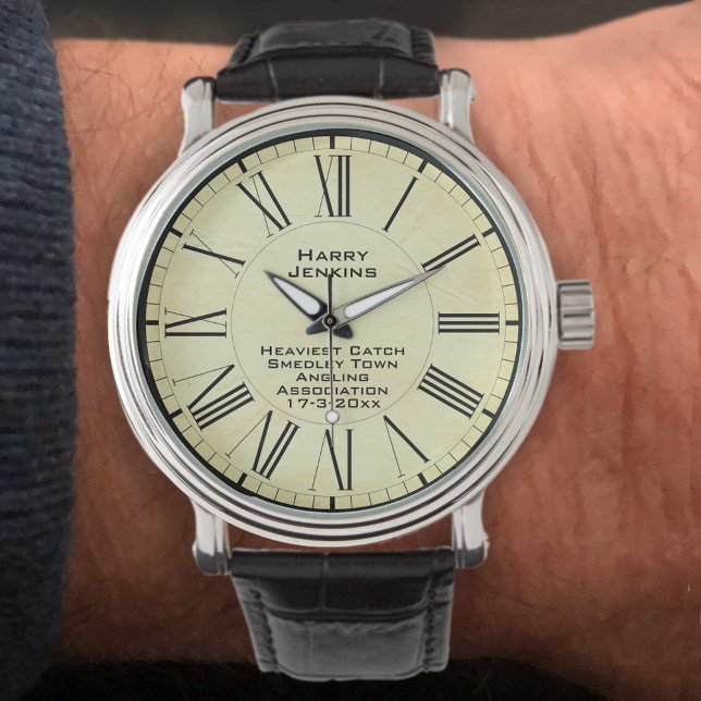 Fiskekonkurrens eller Angling Award Armbandsur (Skapare uppladdad)