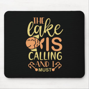 Fiskekonsten Sjö ringer och jag måste gå Musmatta