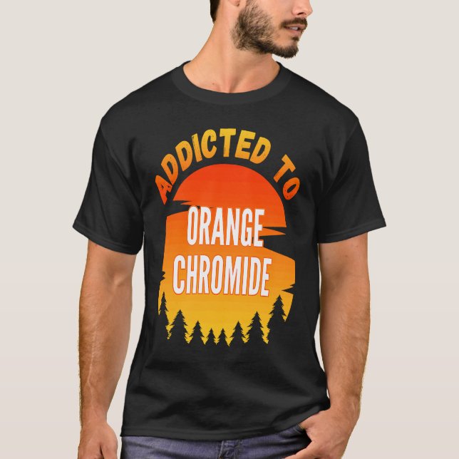 Fiskekromid Beroende till Orange Chrom Orange T Shirt (Framsida)