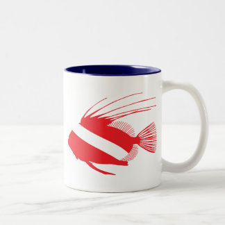 Fiskekuba Flagga Mugg