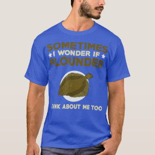 Fiskekvoter för flounder Kärlek Saltwater Flatfi T Shirt