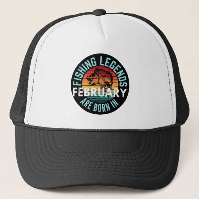 FISKELEGENDER Föds i februari Keps (Framsida)