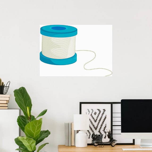 Fiskelinje Poster (Skapare uppladdad)