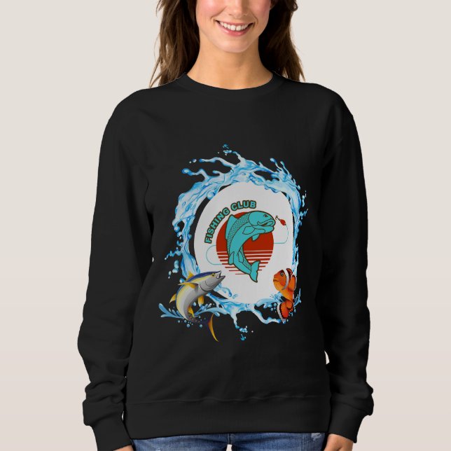 Fiskeliv i Klubben T Shirt (Framsida)