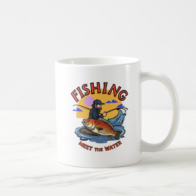 Fiskeliv Kaffemugg (Höger)