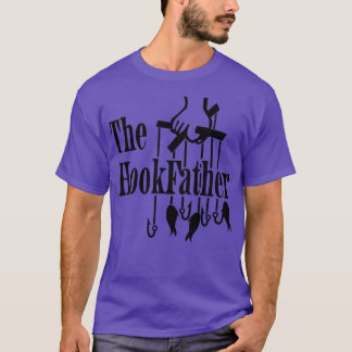 Fiskelkrok lustig t shirt