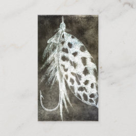 Fiskelöjlighet - Flygfisket Angling Fish Krok Visitkort