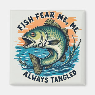 Fiskelycka Äventyr Magnet