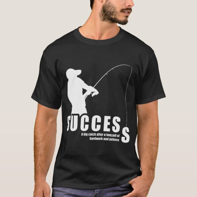 Fiskelycka T Shirt (Framsida)