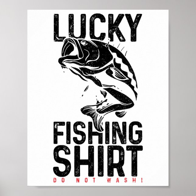 Fiskelyckans talisman Fiskare Roligt present Poster (Framsidan)