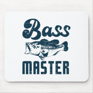 Fiskemästare Rolig Largemouth Fiskare Män Kvinnor Musmatta
