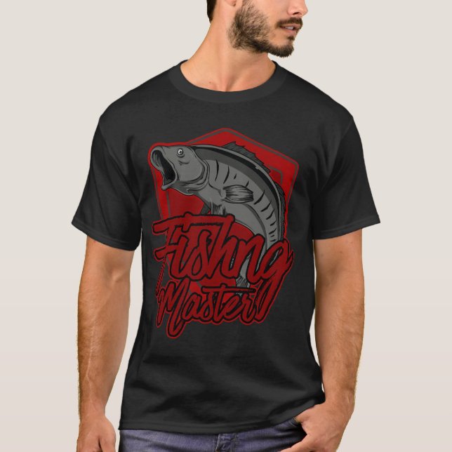 Fiskemästare T Shirt (Framsida)
