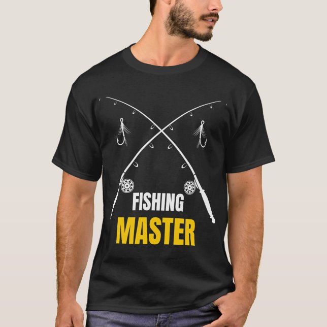 Fiskemästare T Shirt (Framsida)