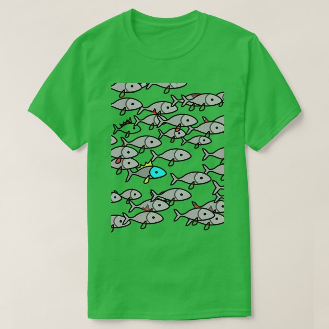 Fiskemöjligheter T Shirt (Design framsida)