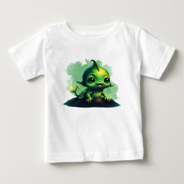 Fiskemonster i Baby T Shirt (Framsida)