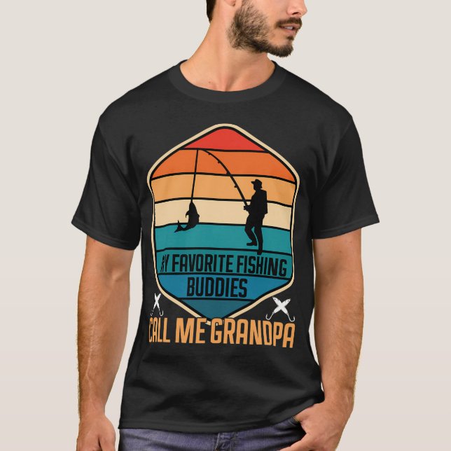 Fiskemorfarpresent T Shirt (Framsida)