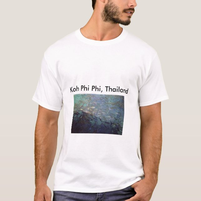 Fisken av KohPhiphien, Thailand T-shirt (Framsida)