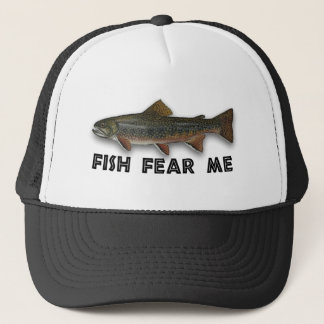 Fisken fruktar mig roliga fiskesportar keps