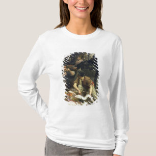 Fisken marknadsför i morgonen, 1880 tee shirt