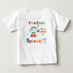 Fisken som kärlek till stänk t shirt