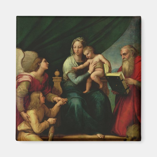 Fiskens madonna c.1513 magnet (Framsidan)