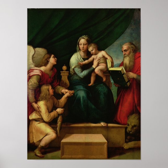 Fiskens madonna c.1513 poster (Framsidan)