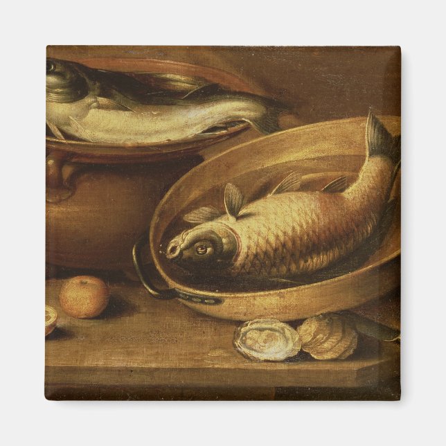 Fiskens och fiskarnas liv magnet (Framsidan)