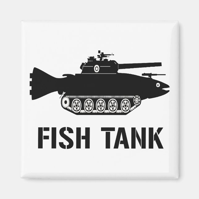 Fiskens Tank Magnet (Framsidan)