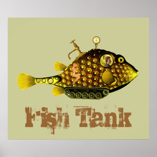 Fiskens Tank Poster (Framsidan)