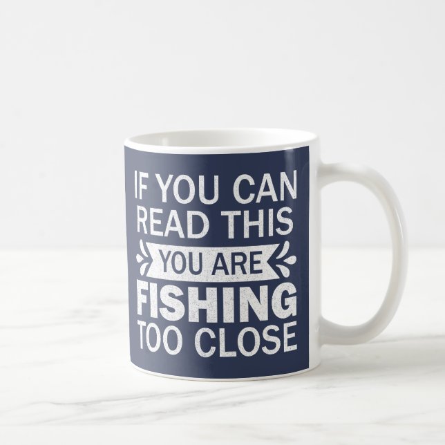 Fiskentusiast Fiske För Nära Fiskare Pappa Roligt Kaffemugg (Höger)