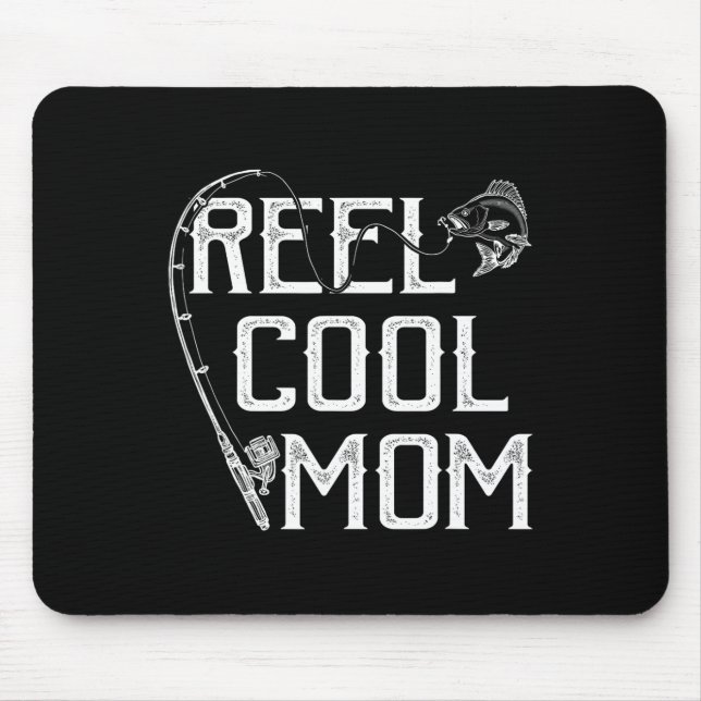 Fiskentusiast Present Rulle Cool Mamma Fiskare Pri Musmatta (Framsidan)