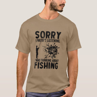 Fiskeoffert Fiskare Pun Tet Design T Shirt