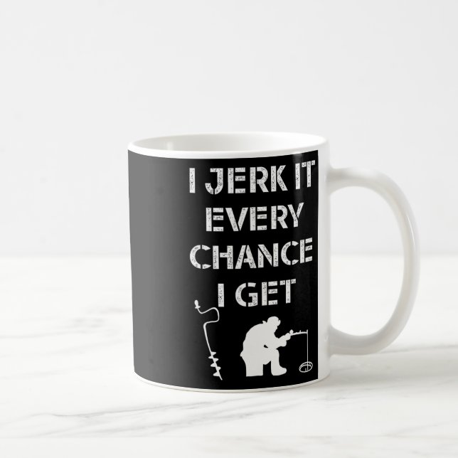 Fiskeoffert för leksak för fryst Sjö Kaffemugg (Höger)