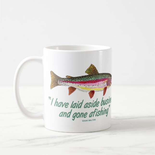 Fiskeoffert Kaffemugg (Vänster)