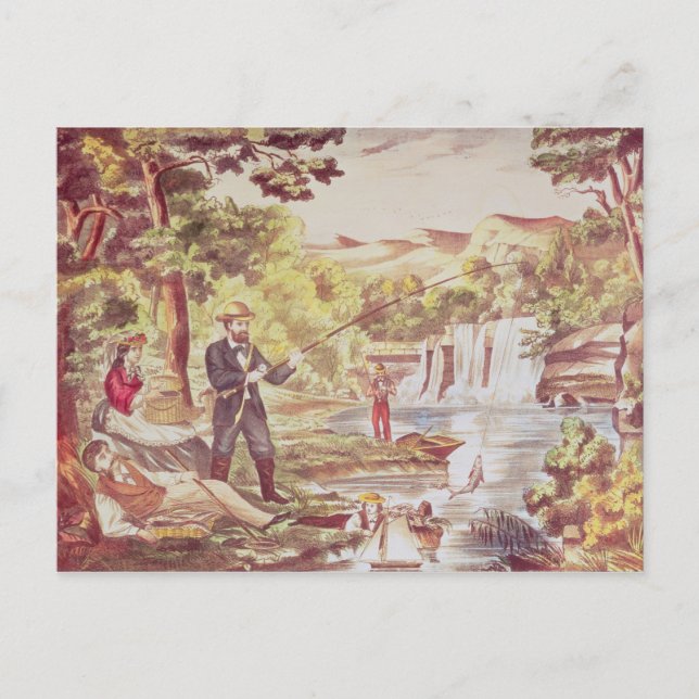 Fiskeområde Vykort (Framsida)