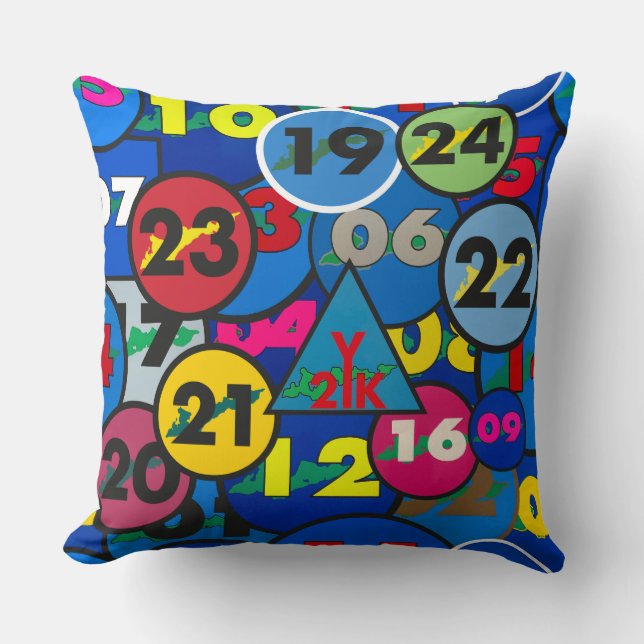 Fiskeön Pillow - Stor Gatehouse Sticker Kudde (Framsida)