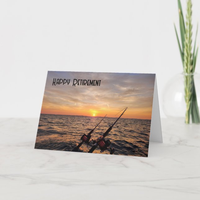 Fiskepolacker i pension kort (Framsida)