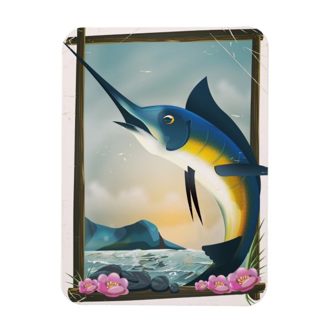 Fiskeposter Magnet (Vertikal)