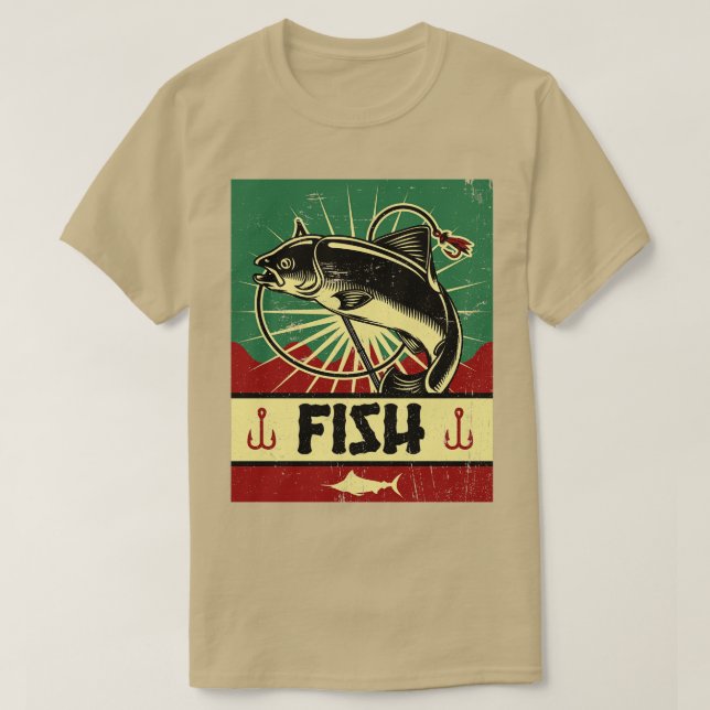 Fiskepropaganda T Shirt (Design framsida)