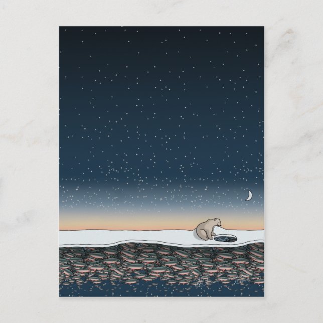 Fiskerännen, vykort (Framsida)