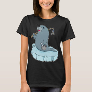 Fiskeredja för sigillfiske t shirt