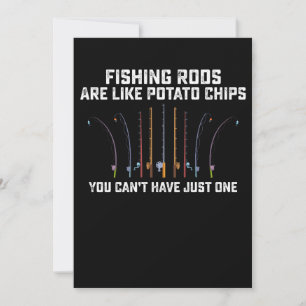 Fiskeredskap är som potatis Chip som man inte kan Inbjudningar