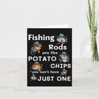 Fiskeredskap är som potatis Chip som man inte kan  Kort