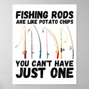 Fiskeredskap är som Tato Chip man inte kan ha Ju Poster